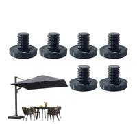 Lot de 6 vis de rechange pour abri de jardin, boulons de rechange, accessoires de boulons d'abri de jardin, pièces de rechange résistantes aux intempéries pour abri de jardin