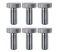 Lot de 6 vis de réglage pour chevalet de trémolo pour guitare électrique Floyd Rose (chromé)