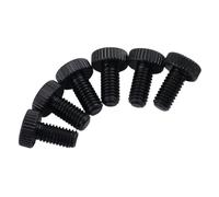 Lot de 6 vis de réglage pour chevalet de trémolo pour guitare électrique Floyd Rose (Noir)
