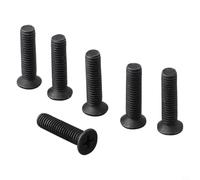 Lot de 6 vis filetées à gauche M5 x 25 mm pour mandrin de perceuse UNF (M6