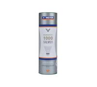 Lot de 6 volants en nylon Victor Silver 1000 Blanc TU
