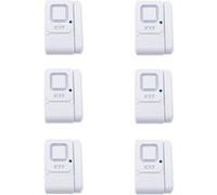 Lot de 6 x Mini alarme fenêtre/porte (Avec fonction carillon) KYF G