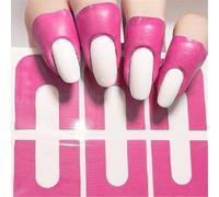 Lot De 60 Autocollants De Protection Pour Vernis À Ongles En Forme De U ¿ Rubans De Manucure Et De Pédicure Sans Dégâts Pour Un Nail Art Parfait