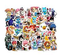 Lot de 60 autocollants décoratifs en vinyle pour les fans de Fairy Tail
