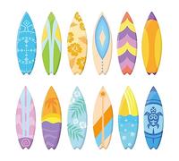 Lot de 60 autocollants hawaïens d'été sur le thème de la plage | Souvenirs de fête mignons et colorés pour décoration de planches de surf, autocollants pour pare-chocs