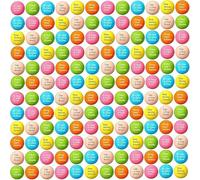 Lot de 60 balles Anti-Stress en Mousse de Motivation pour Enfants et Adultes,Soulage Le Stress,pour autisme, Maison, Bureau, école, Cadeau,5cm Balles en Mousse Anti-Stress 6 Couleurs