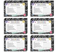Lot de 60 carnets de composition pour enseignant, notes aux parents, salle de artes d'encouragement pour bon comportement, cartes postales positives à envoyer à la maison pour l'école