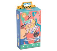 Lot de 60 cartes à jouer « Two Left Feet » - Crazy Eights - Pour les médias sociaux - Jeux de fête dansants amusants pour la famille et les amis