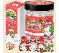 Lot de 60 cartes d'affirmation de Noël en pot de nains positifs, cadeaux de nain de soutien émotionnel pour femmes, collègues de travail et adolescents, idée cadeau unique d'éléphant blanc