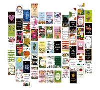 Lot de 60 cartes de remerciement positives, cartes inspirantes, cartes uniques de gentillesse de motivation et de gentillesse de motivation pour encouragement, cadeaux d'affirmation positive pour