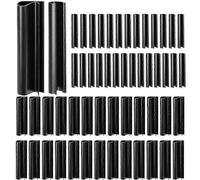 Lot de 60 clips de couverture de piscine d'hiver pour piscines hors sol - 2 formes de clips de couverture de piscine de 4,7 pouces