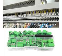 Lot de 60 connecteurs de bornier à vis KF301 2P/3P PCB, pas de 5 mm, fil 14-22 AWG, pour câblage électrique industriel et panneaux de commande