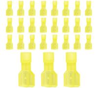 Lot de 60 cosses de câble isolées, connecteurs en nylon Bolatus 12-10 AWG, connecteurs plats pour voiture