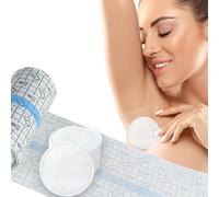 Lot de 60 coussinets de sudation jetables pour aisselles - Confortables - Pour homme et femme (adhésif transparent de 5 m et 60 doublures absorbant la sueur)