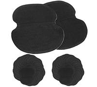 Lot de 60 coussinets de transpiration pour aisselles - Protection anti-transpiration - En polaire super fine - Confortables et confortables - Pour homme et femme - Noir