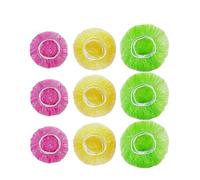 Lot de 60 couvercles pour bols en plastique souple, grands et moyens et petits couvercles pour fruits et légumes pour éviter la poussière et les garder au frais