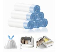 Lot de 60 doublures de bac à litière pour chat Robotail-C32/C42&UBPET-C31/C41&Meowant-SC01/SC02/SC03/SC09