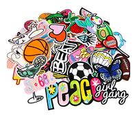 Lot de 60 écussons brodés à repasser ou à coudre - Style aléatoire - Pour l'extérieur