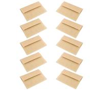 Lot de 60 enveloppes vertes vierges, papier à résistance durable, idéales pour envoyer des vœux et des courriers individuels, enveloppes d'invitation traditionnelles vierges jaunes