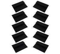Lot de 60 enveloppes vertes vierges, papier à résistance durable, idéales pour envoyer des vœux et des courriers individuels, enveloppes d'invitation traditionnelles vierges jaunes