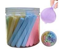 Lot de 60 éponges de nettoyage pour le visage - Coussinets compressés doux pour le massage et l' - Pour femme - Voyage d'affaires