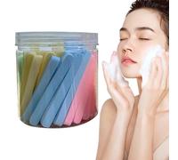 Lot de 60 éponges nettoyantes douces et douces pour le visage - Éponges compressées pour le visage - Tampons démaquillants naturels réutilisables pour filles, femmes, kits de voyage, usage domestique