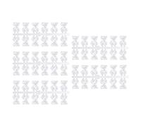 Lot de 60 faux écran couleur Conseils Art Display Diagramme pour l'entraînement du vernis à ongles