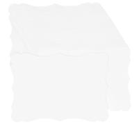 Lot de 60 feuilles de papier cartonné blanc vierge de 12,4 x 17,5 cm - Papier kraft blanc épais 180 g/m² - Cartes imprimables pour invitations de mariage, tableau de sièges, fêtes prénatales, cartes