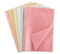 Lot de 60 feuilles de papier de soie métallisé brillant pour emballage cadeau nacré pour anniversaire, mariage, fête, vacances, commémoration, 50 x 35 cm