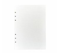 Lot de 60 feuilles de rechange lignées A5 à 6 trous, en PVC, design rechargeable, étanche et résistant à la poussière, pour étudiants, réunions
