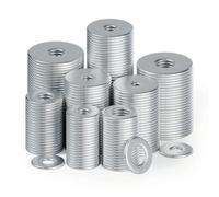 Lot de 60 grandes rondelles M10 en acier inoxydable - Rondelles de carrosserie - Rondelles rondes M10 x 30 mm - Rondelles métalliques inoxydables pour vis, tige filetée, écrous