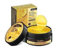 Lot de 60 masques hydratants pour les yeux - Or 24 carats - Collagène doré - Hydrogel anti-âge - 30 paires - Acide hyaluronique - Élimination des cernes sombres - Masque pour les yeux au collagène