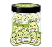 Lot de 60 mini notes d'amour compactes en pot d'avocat positif, pour anniversaire, Noël, Nouvel An, Saint-Valentin, petite amie, épouse
