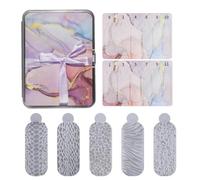 Lot de 60 moules en silicone pour créer des motifs en relief sur les ongles