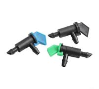 Lot de 60 ou 300 émetteurs d'irrigation goutte à goutte pour une utilisation dans le jardin avec libération d'eau contrôlée et compatibilité pour tuyau PE à paroi latérale ou installation de tuyaux 4