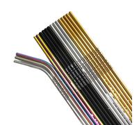 Lot de 60 pailles en métal réutilisables personnalisées, cadeaux d'invités de mariage, pailles en acier inoxydable gravées, pailles respectueuses de l'environnement