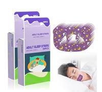 Lot de 60 pansements buccaux pour dormir, pour dormir, ronflement, pansements buccaux pour dormir, colles buccales pour dormir et dormir - Colle buccale adulte pour de meilleures habitudes
