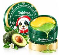 Lot de 60 patchs sous les yeux au collagène pour les yeux | Patchs pour les yeux hydrogel à l'extrait d'avocat, masque hydratant et nourrissant pour les yeux, cadeau de vacances pour