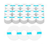 Lot de 60 patchs waterproof pour capteur de glycémie, sparadrap adhésif pour Freestyle Libre 3, protection ronde transparente, résistant à l'eau et à la transpiration