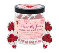 Lot de 60 petites cartes d'affirmation pour partenaire ou conjoint, cadeaux de Saint-Valentin avec pot de rangement, cartes de messages d'appel d'offres
