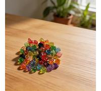 Lot de 60 petites grenouilles lumineuses en résine pour décoration de jardin et projets créatifs avec visibilité nocturne