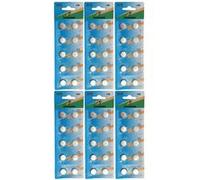 Lot de 60 Piles bouton plates type AG10 1,5V compatibles LR1130 / LR54 - Visiodirect - G