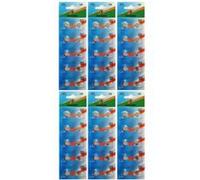 Lot de 60 Piles bouton plates type AG5 1,5V compatible 393A / 46LR / LR754 / 193 - Visiodirect -
