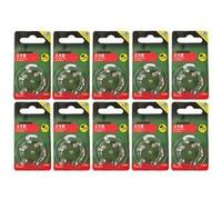 Lot de 60 Piles bouton Zinc Air Type A10/10 pour appareils auditifs compatibles PR70 1,45V - Visiodirect - G