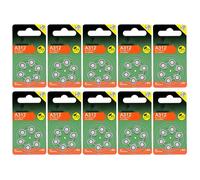 Lot de 60 Piles bouton Zinc Air Type A312/312 1,45V pour appareils auditifs compatibles PR41 - Visiodirect -