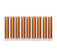 Lot de 60 recharges épaisses remplaçables de 2,8 mm pour porte-mines automatiques de 2,8 mm pour le travail du bois, le dessin, le charpentier
