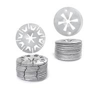 Lot De 60 Rondelles En Métal, Rondelle De Blocage En Métal, Rondelle À Clip En Acier Inoxydable Pour Fixer Le Clip Et Le Bouclier Thermique Sous Le Capot