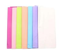 Lot de 60 rouleaux de papier cadeau de 50 x 66 cm en papier de soie pour bouquet de fleurs pour fleuriste, mariage, fête d'anniversaire, cadeau, décoration, loisirs créatifs (blanc)