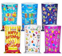 Lot De 60 Sac Anniversaire Enfant, Sacs De Fête D'anniversaire, Sachets Anniversaire Garcon Et Filles, Sacs Cadeau Anniversaire Sachet Bonbons Anniversaire Sachets Anniversaire