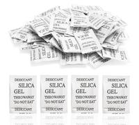 Lot de 60 Sachets DéShydratants Absorbeur d'Humidité, Déshydratant Gel de Silice, Déshydratant Gel pour Nourriture, Électronique, Vêtements et Documents, Non Toxique Inodore